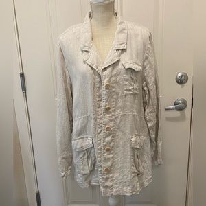 Flax Linen Blazer
